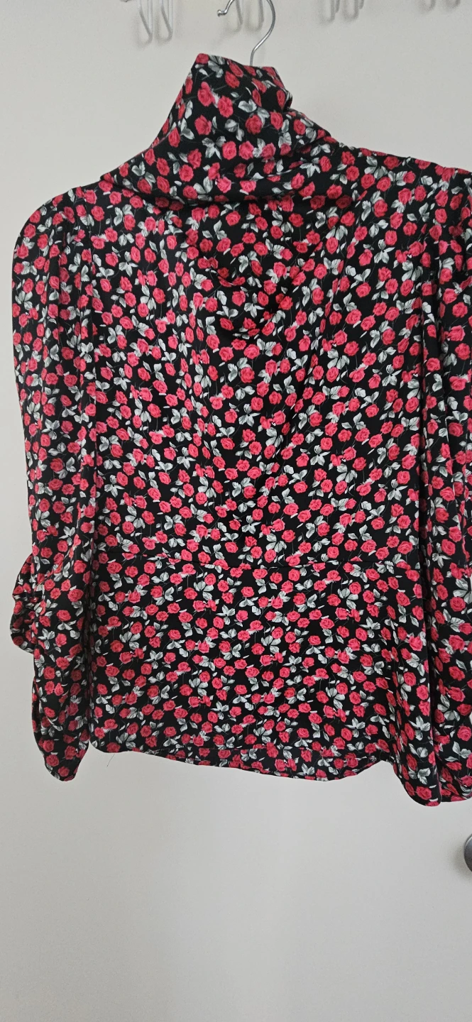 Floral Print Long Sleeve Top - photo 2