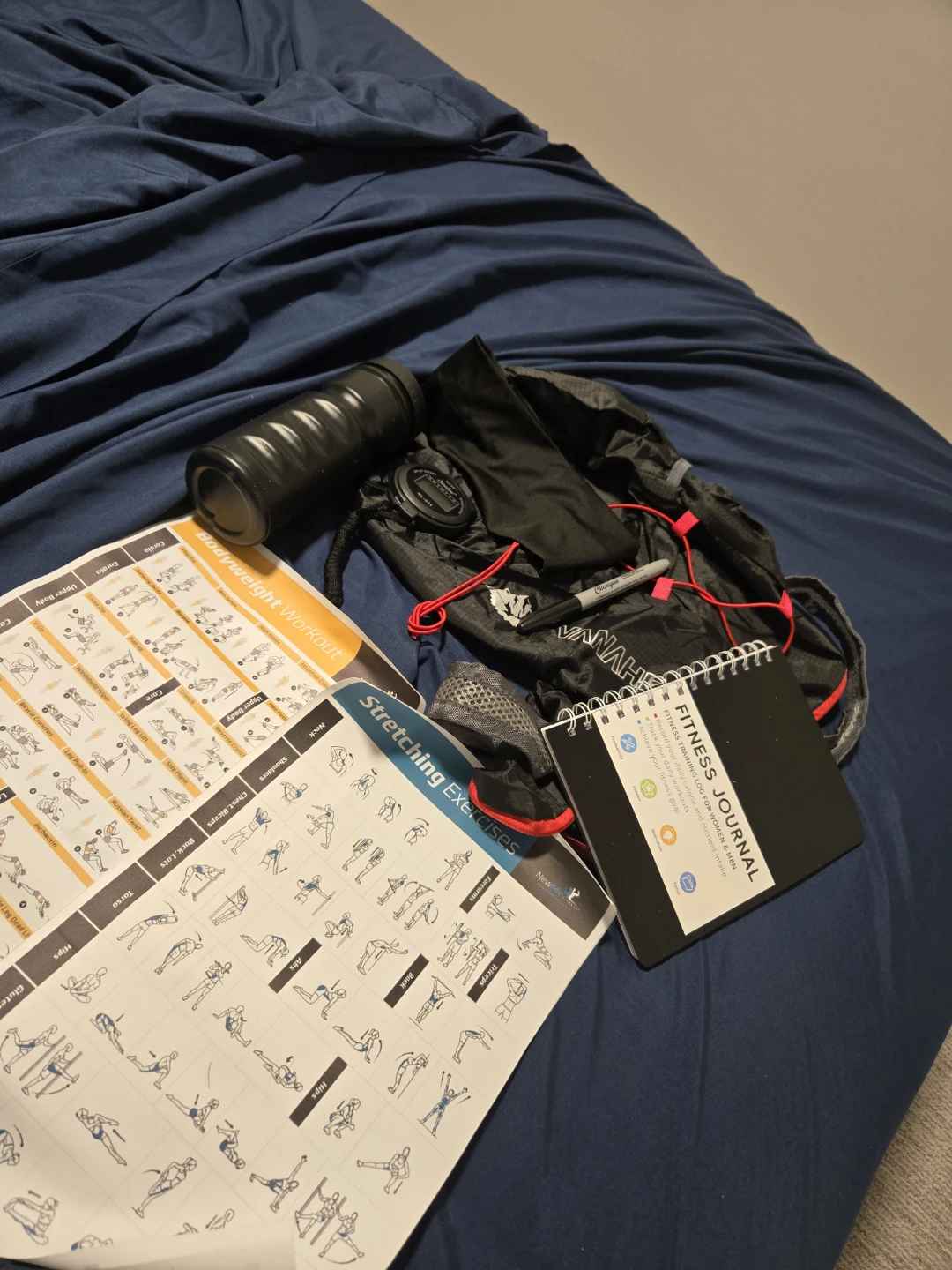 Fitness Journal & Workout Set