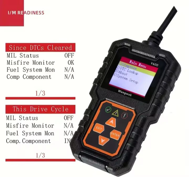 Wangwuk V600 OBD-II Auto Diagnostic Scan Tool - photo 4