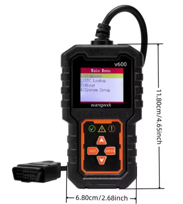 Wangwuk V600 OBD-II Auto Diagnostic Scan Tool - photo 5