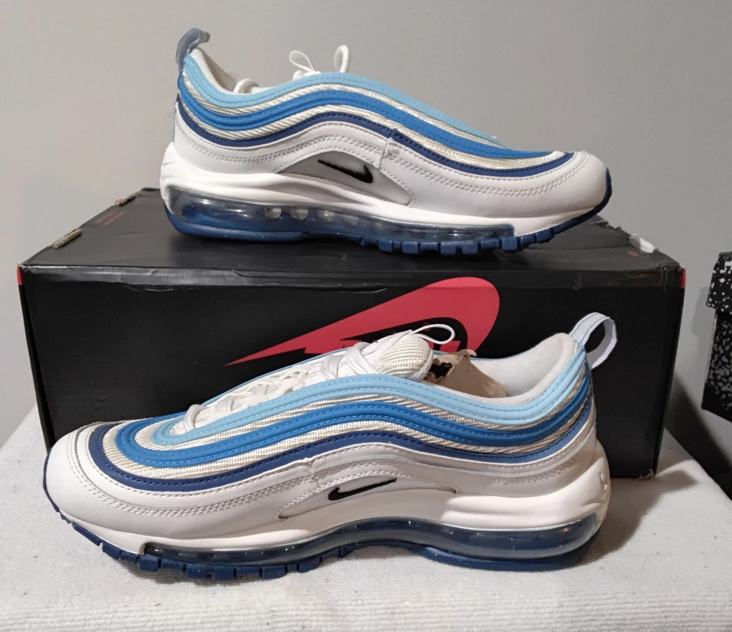 Nike Air Max 97 "Silver Bullet" (GS) Sneakers - photo 2