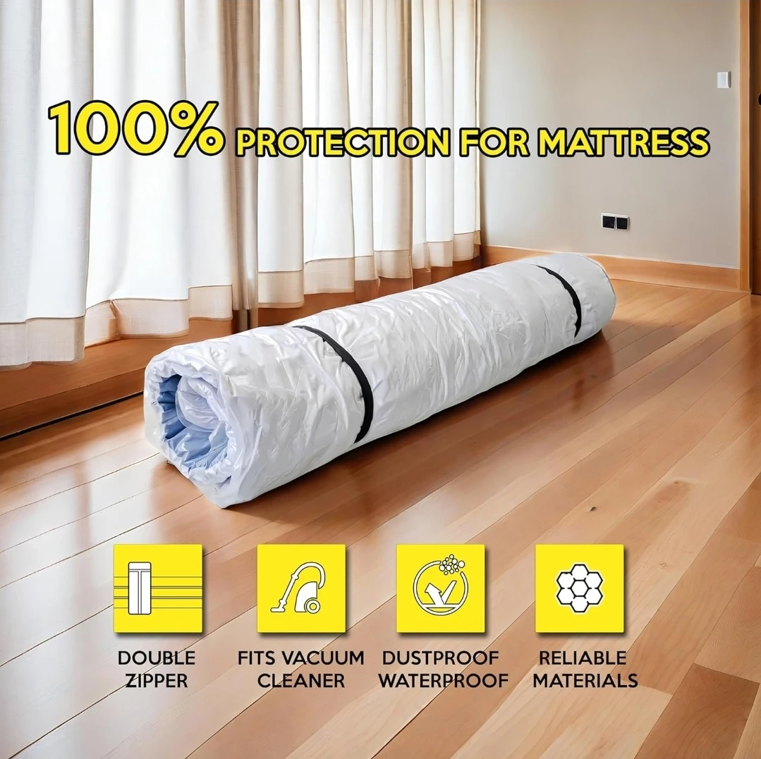 Mattress Vacuum Storage Bag Queen/Full for Moving & Storage - photo 3