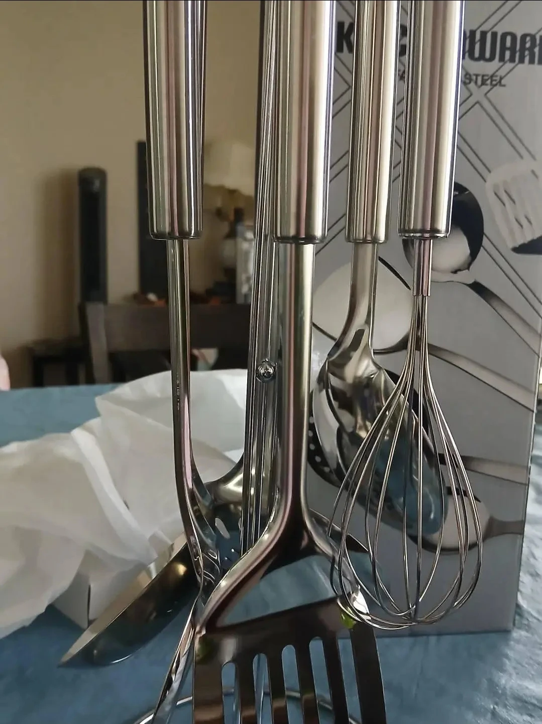 Stainless Steel Kitchen Utensil Set - photo 2