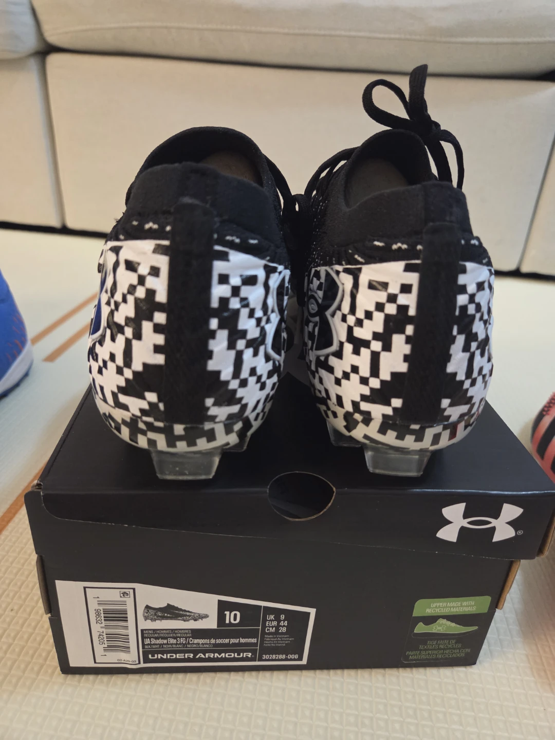 UA Shadow Elite 3 FG (Carbon Fiber) - Size 10 Brand New In Box