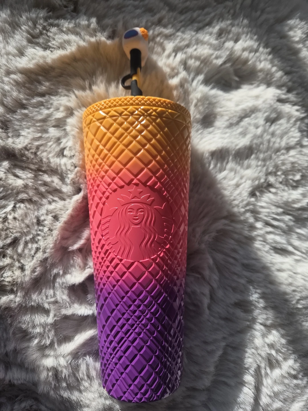 Starbucks Tumbler Day of the Dead Skull Lid