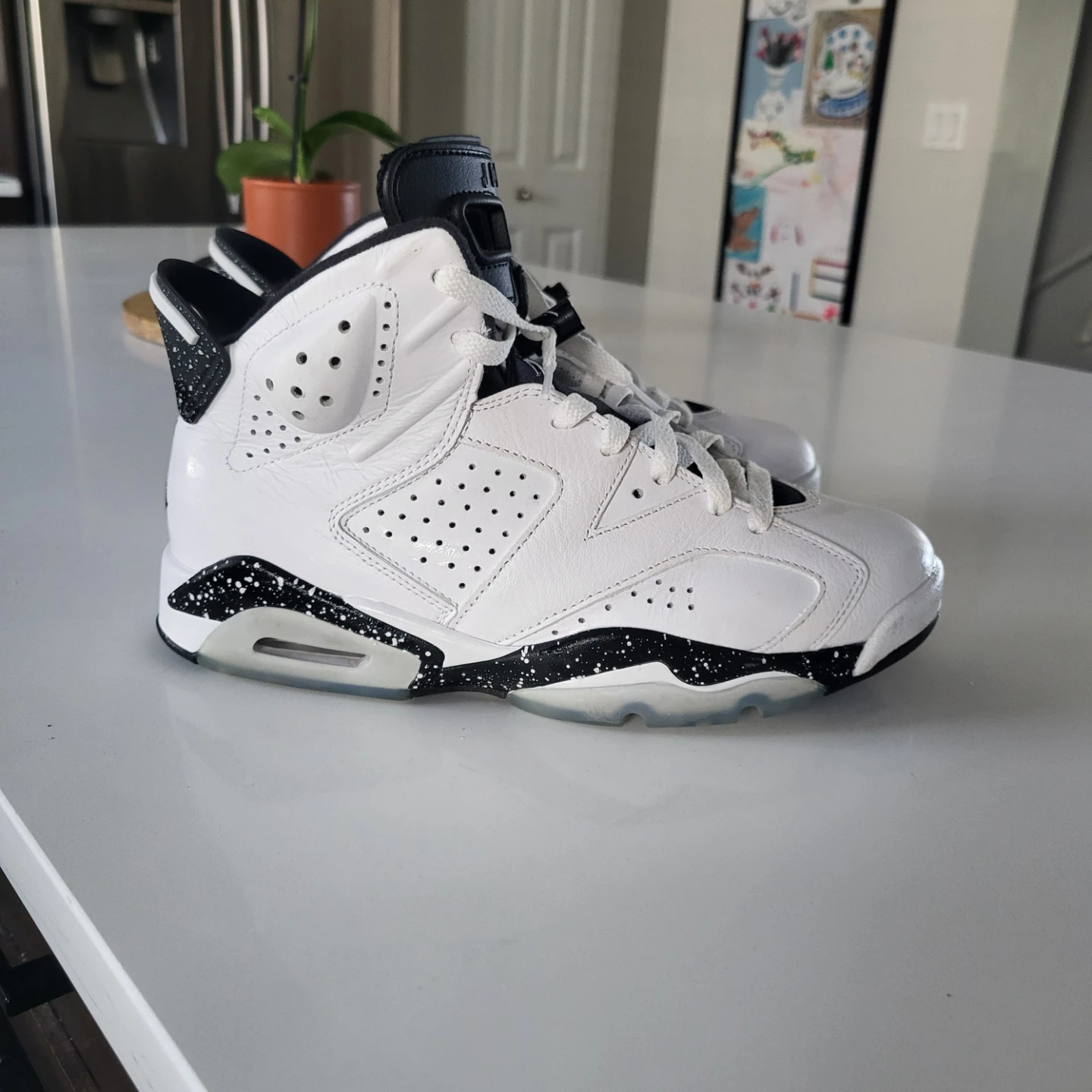 Practically New Men's Air Jordan 6 Retro: Size 8