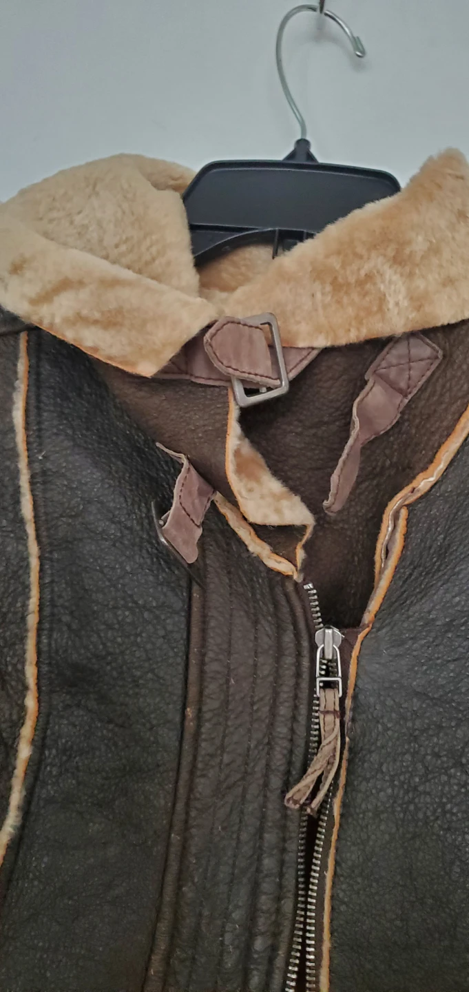 ZARA TRF Leather Collection Aviator Jacket - Size M - photo 4