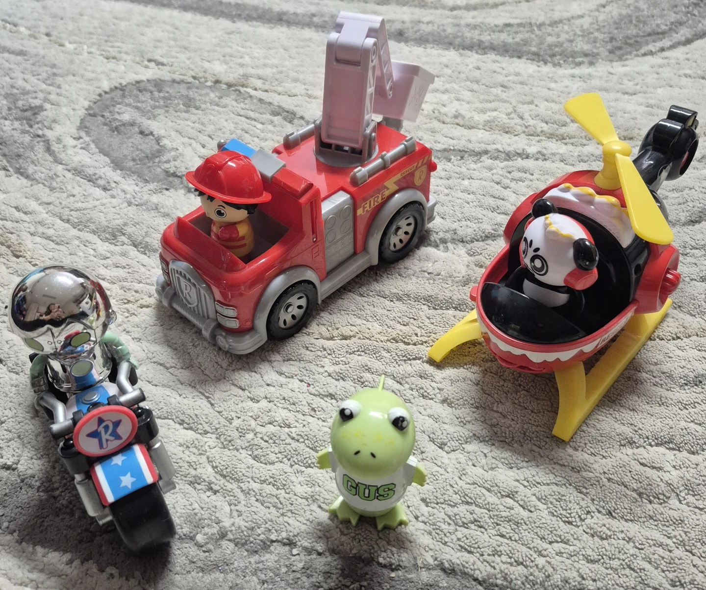 Ryans World Toy Vehicles and Figures