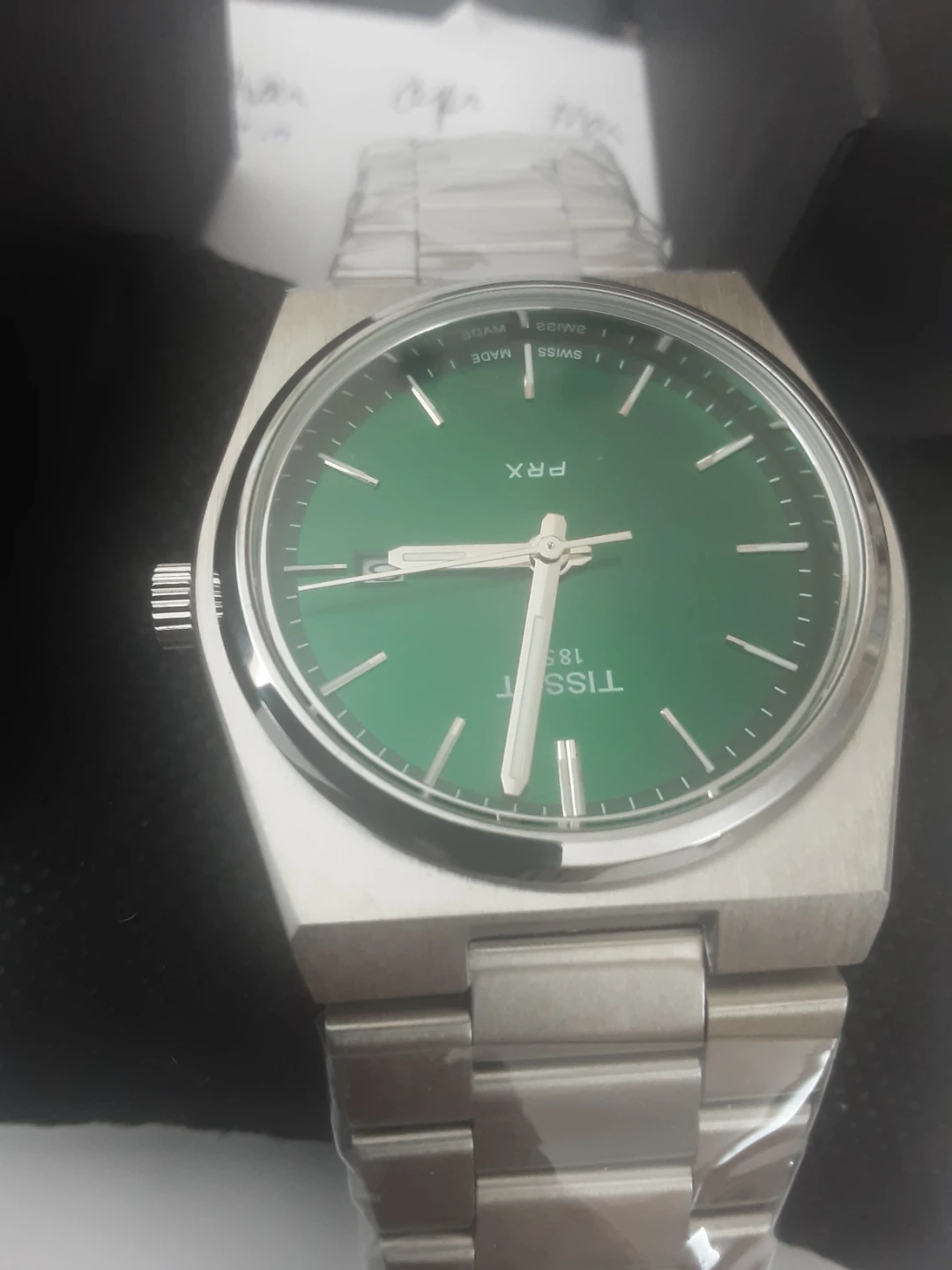 Mens  Tissot wrist watch, never used boxed - photo 2