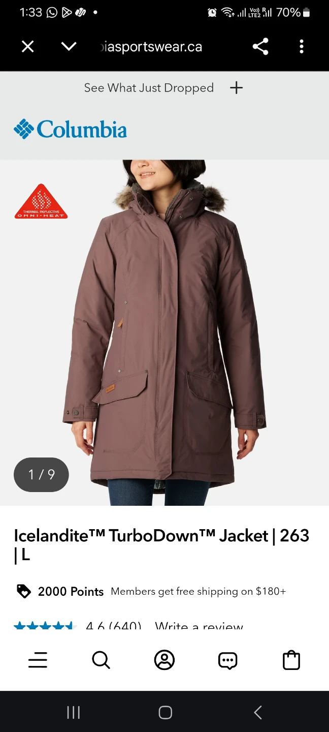 Columbia Icelandit™ TurboDown™ Jacket 263 | L