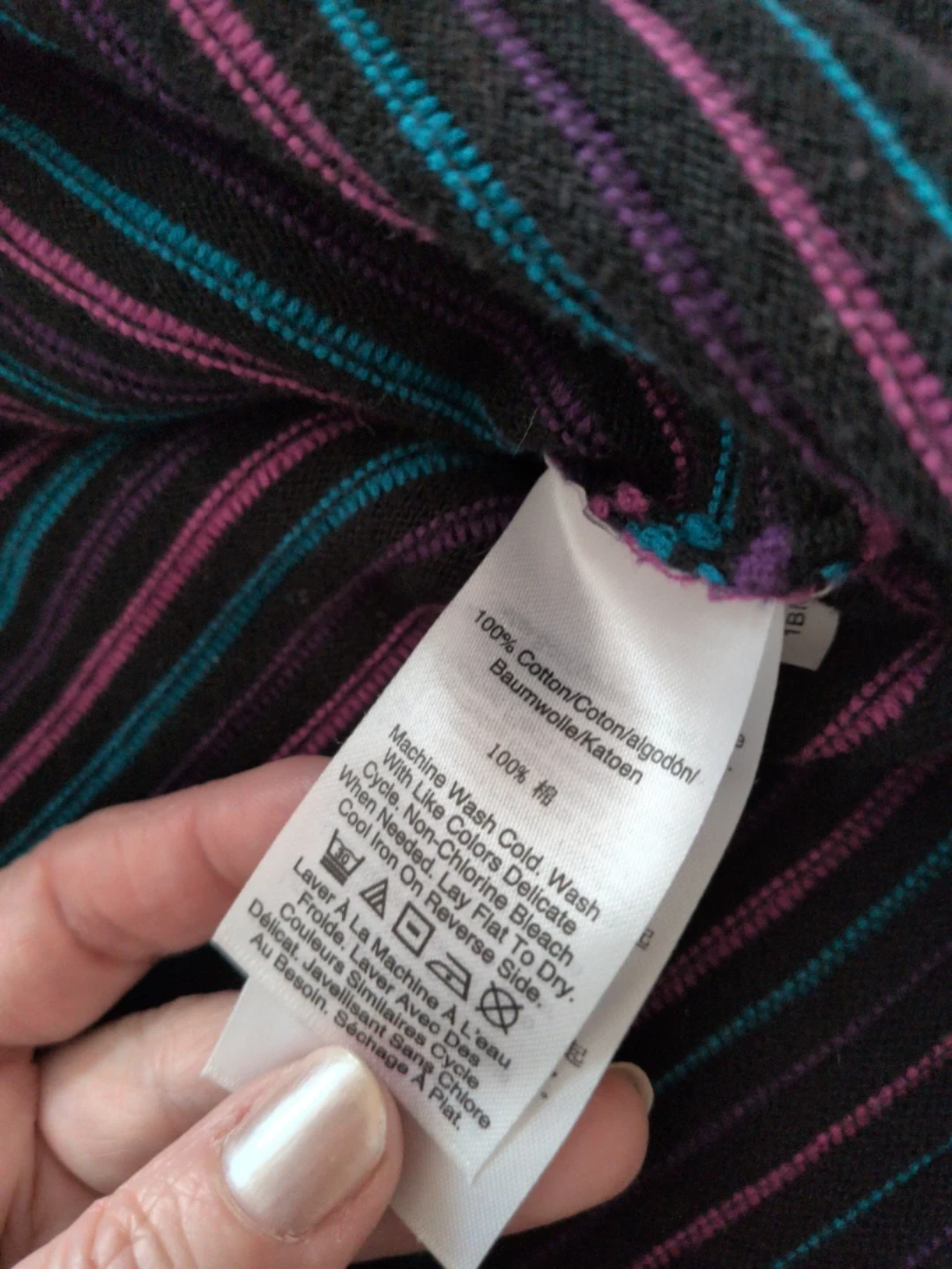 DKNY Striped Turtleneck Sweater - Size XS - photo 3