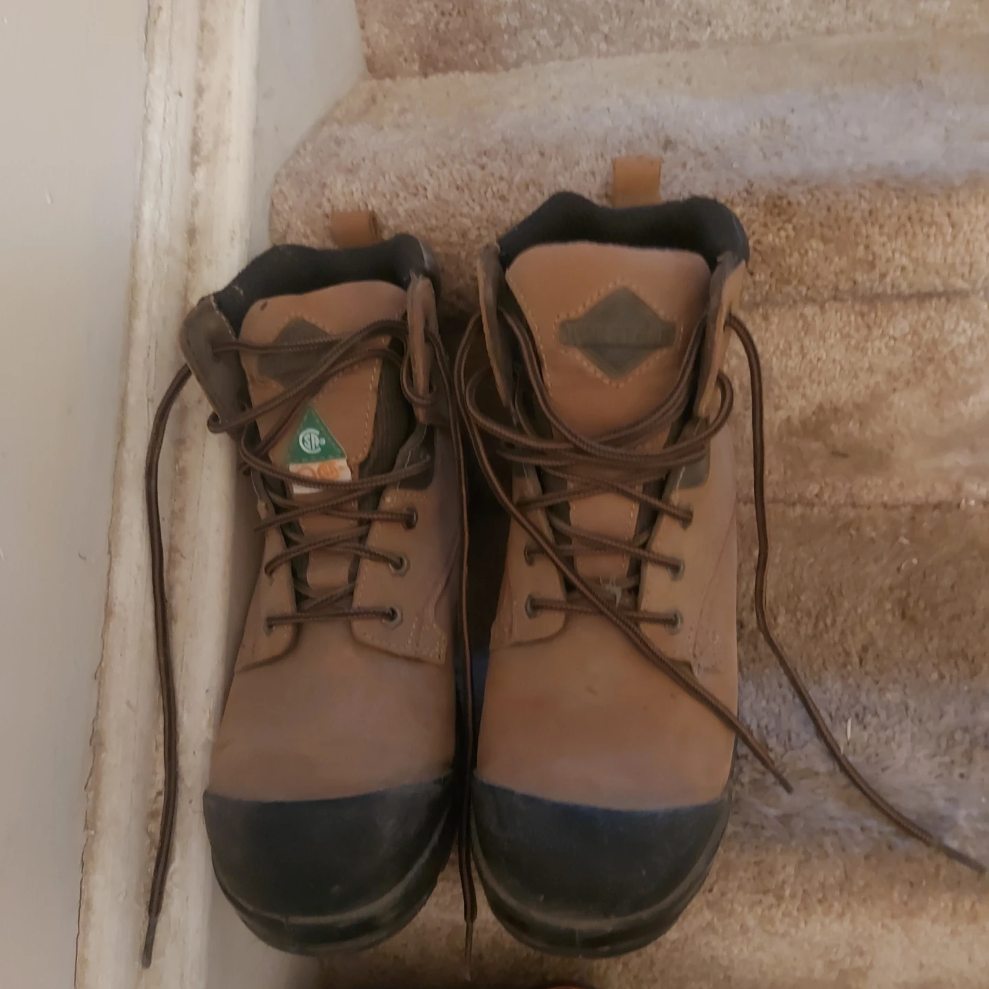 Brown Work Boots - photo 2