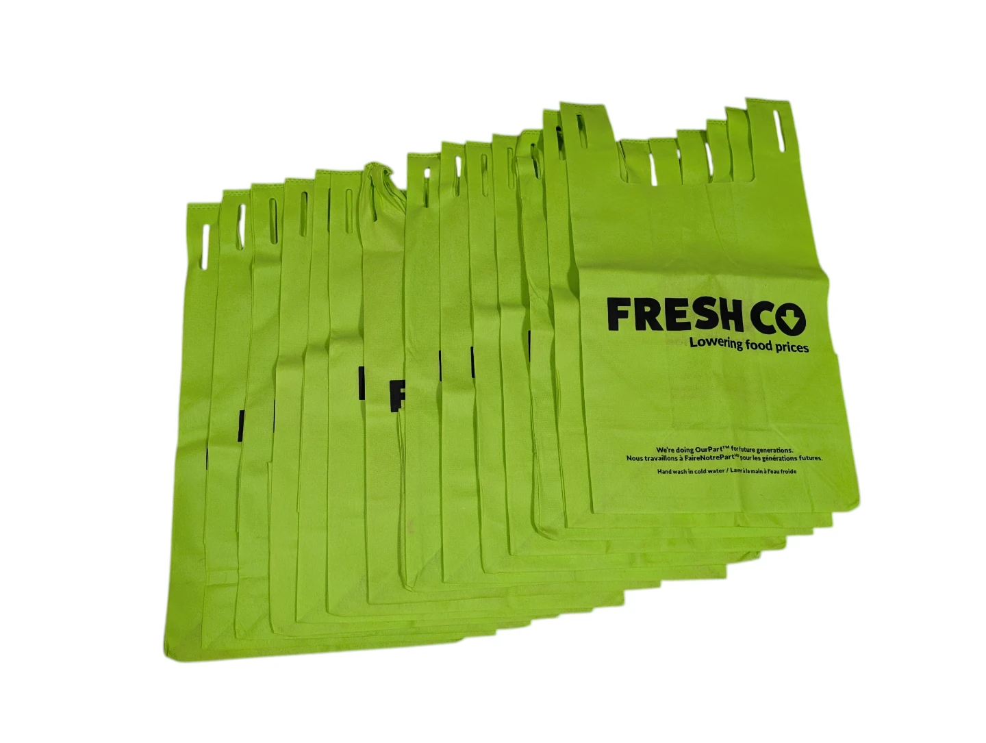 Fresh Co Reusable Shopping Bags - 10 Pack - photo 2