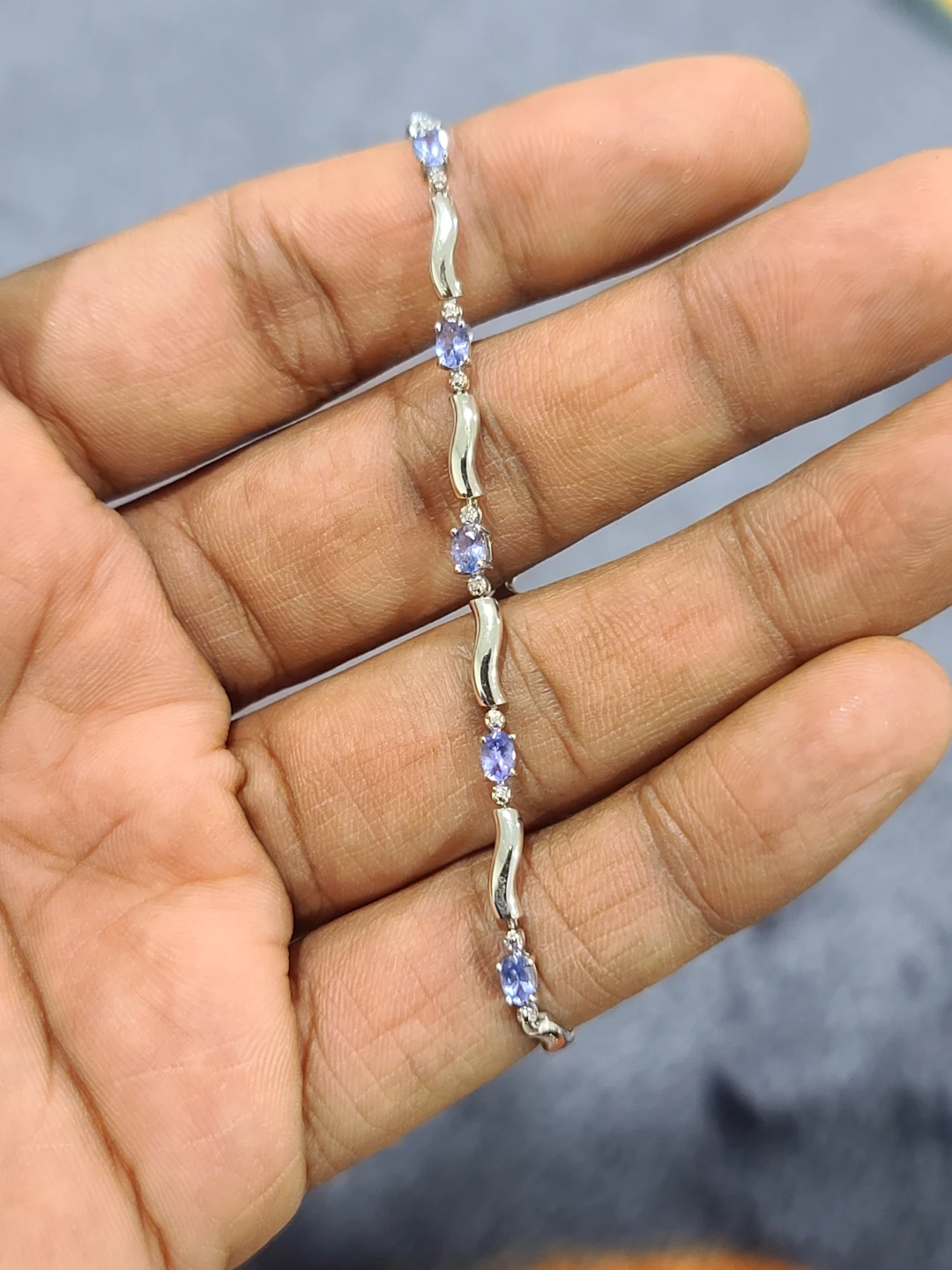 10k white Gold bracelet - photo 2