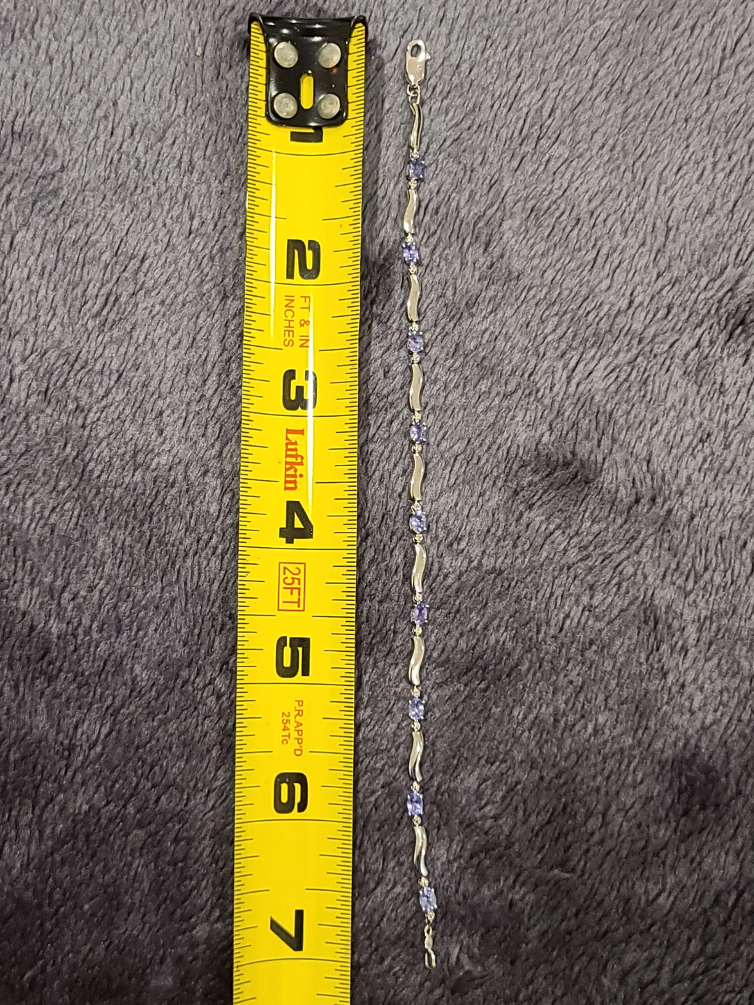 10k white Gold bracelet - photo 3