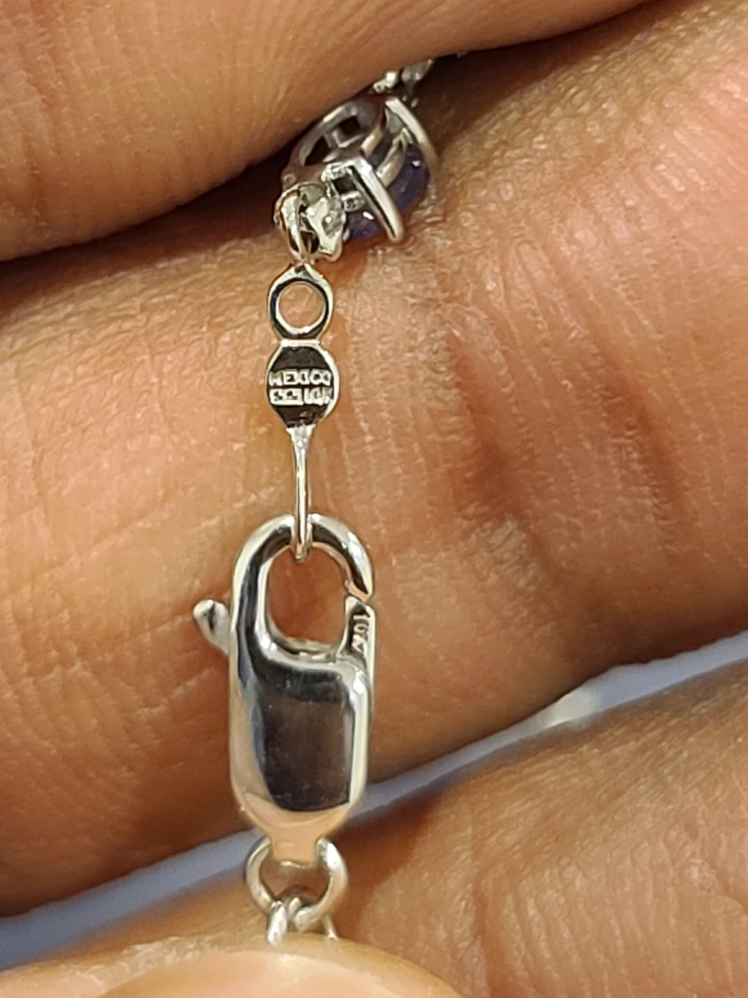 10k white Gold bracelet - photo 4