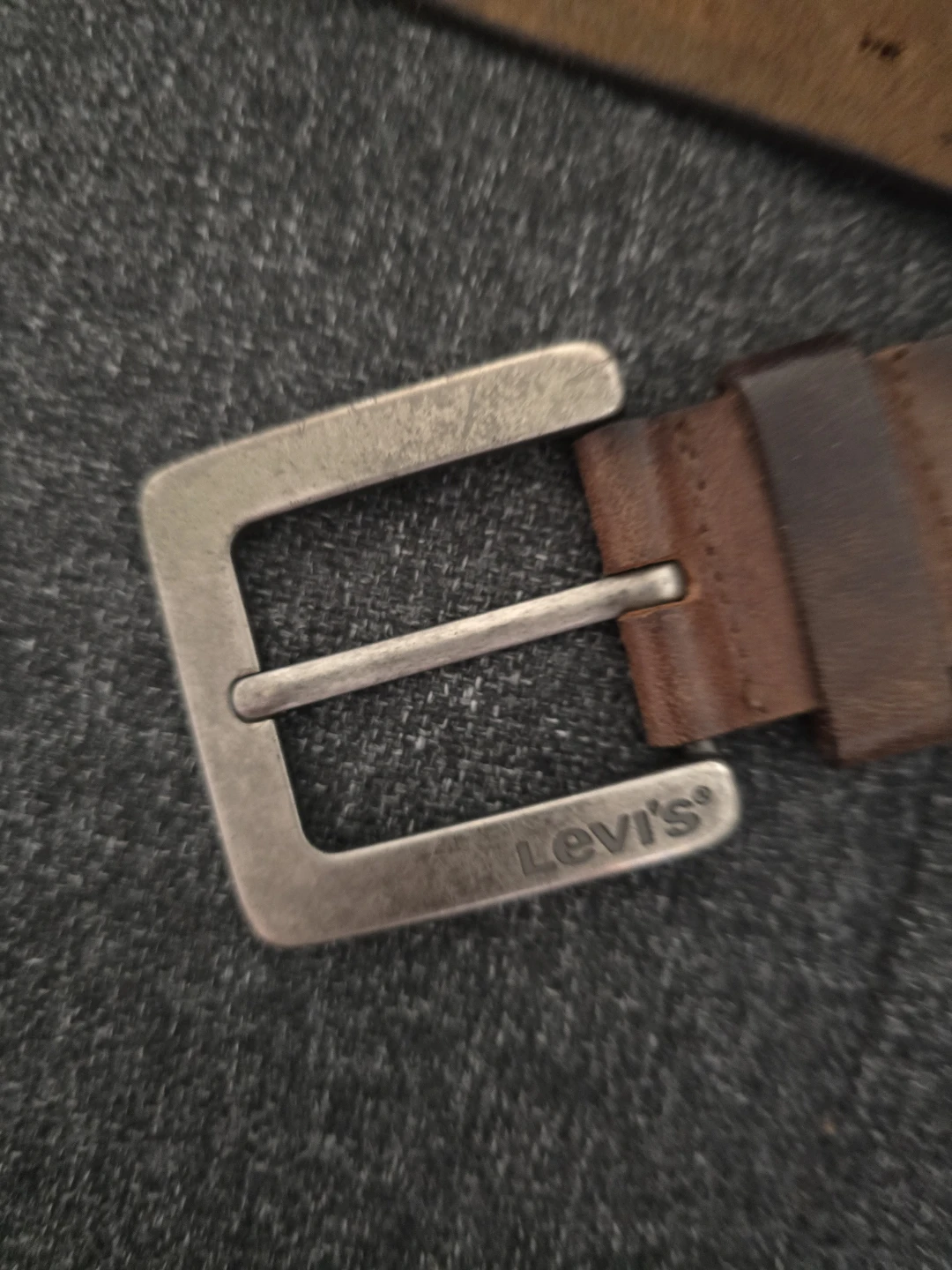 Levi's Brown Leather Belt- 40"