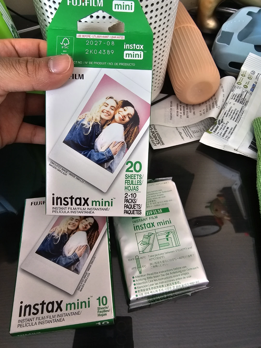 Fujifilm Instax Mini Instant Film - 10 & 20 Sheet Packs