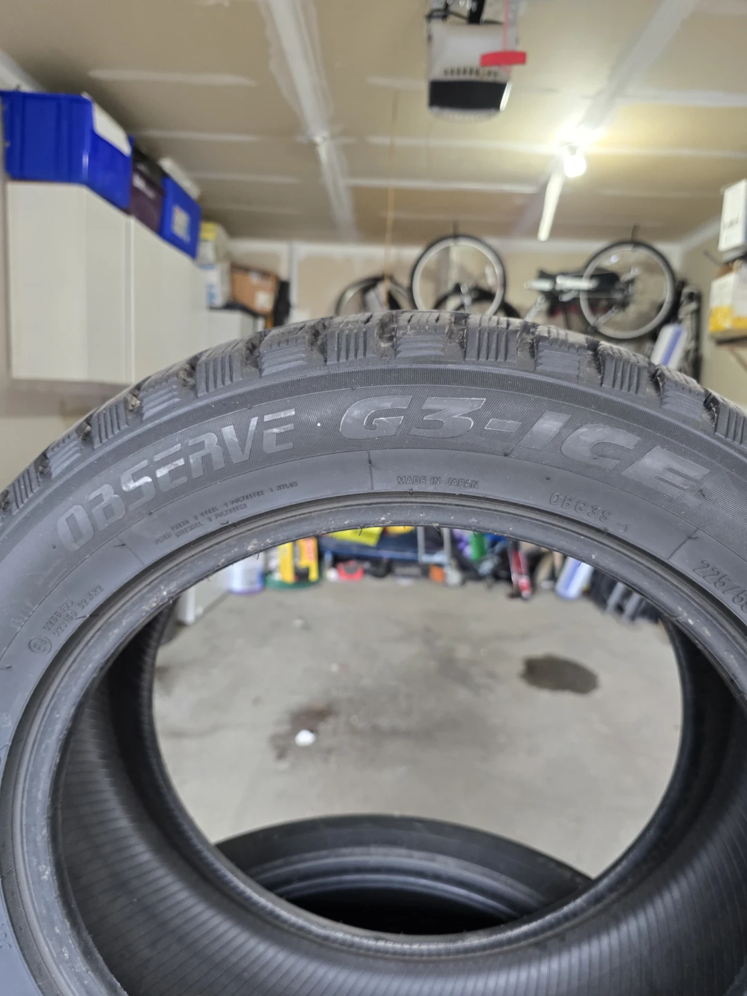 2 x Toyo Observe G3-Ice Winter Tires 225/55R18 102T - photo 5