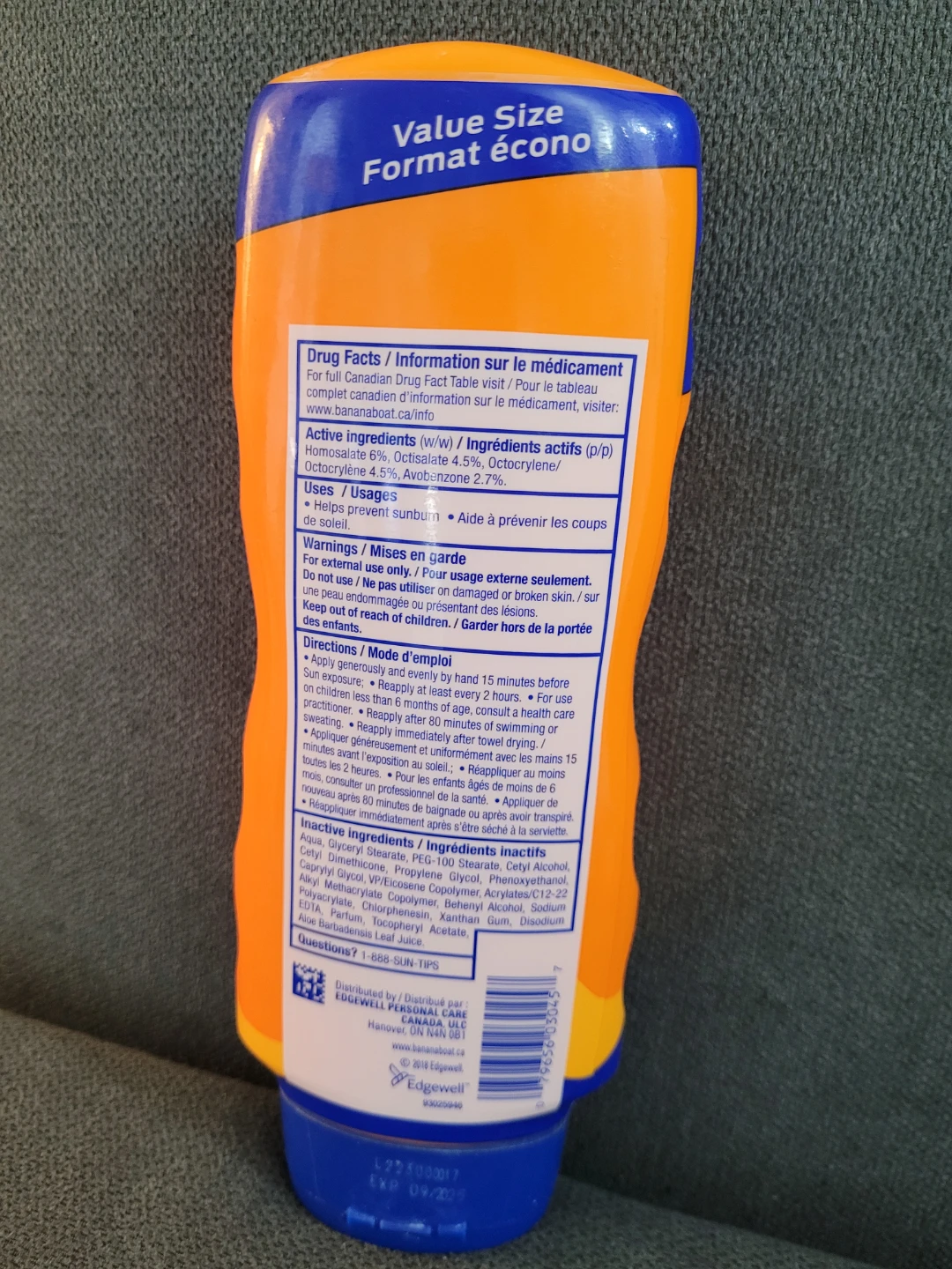 Banana Boat Ultra Sport SPF 30 Sunscreen Lotion - Value Size - photo 2