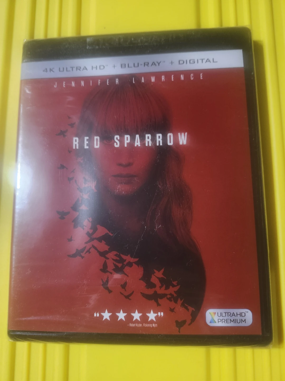 Red Sparrow 4K Ultra HD + Blu-Ray + Digital Movie