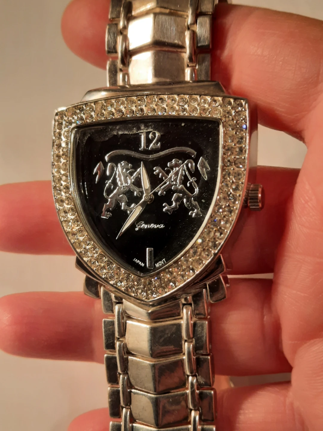 Geneva Crystal Shield Watch