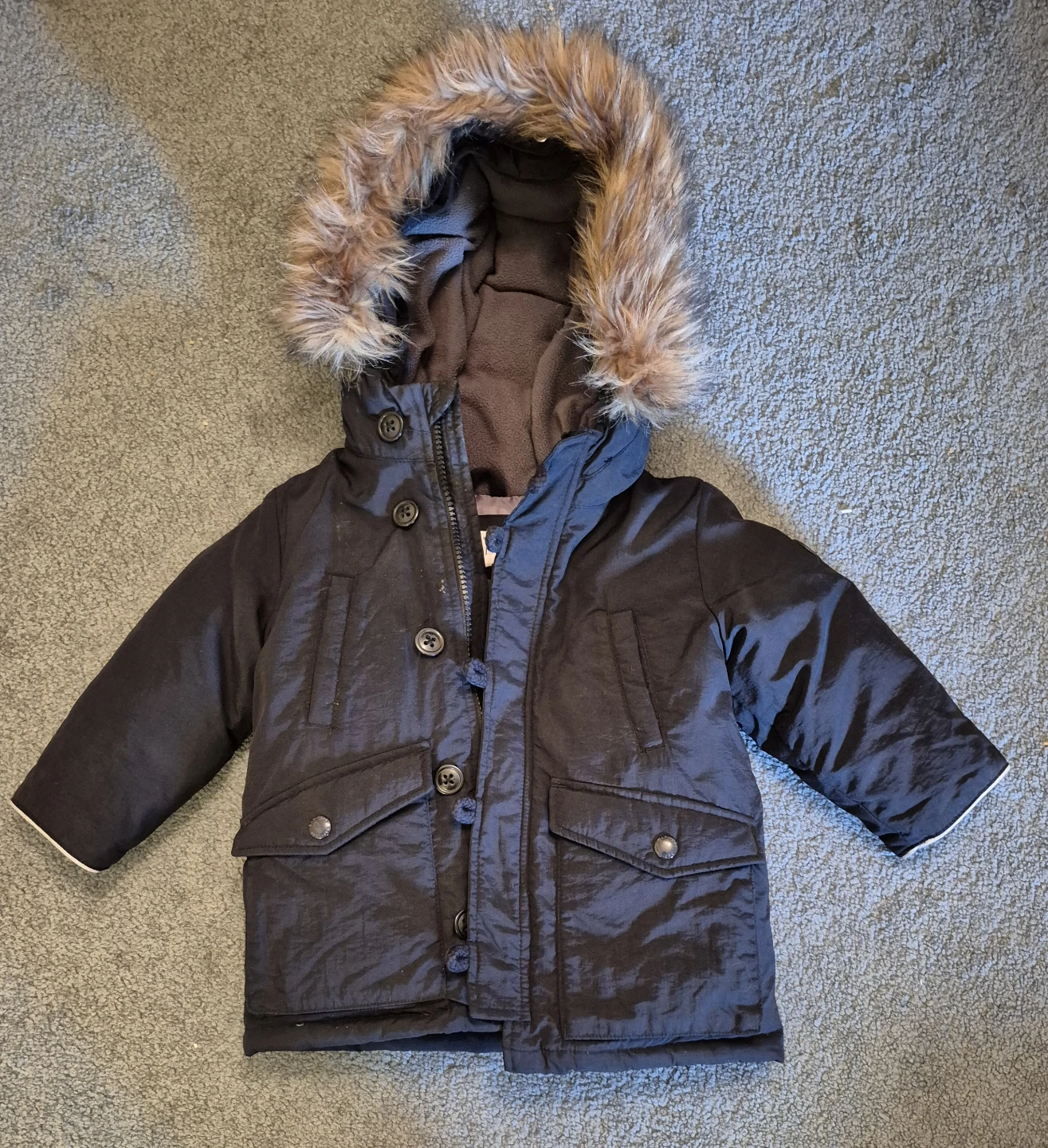 Black Toddler Coat