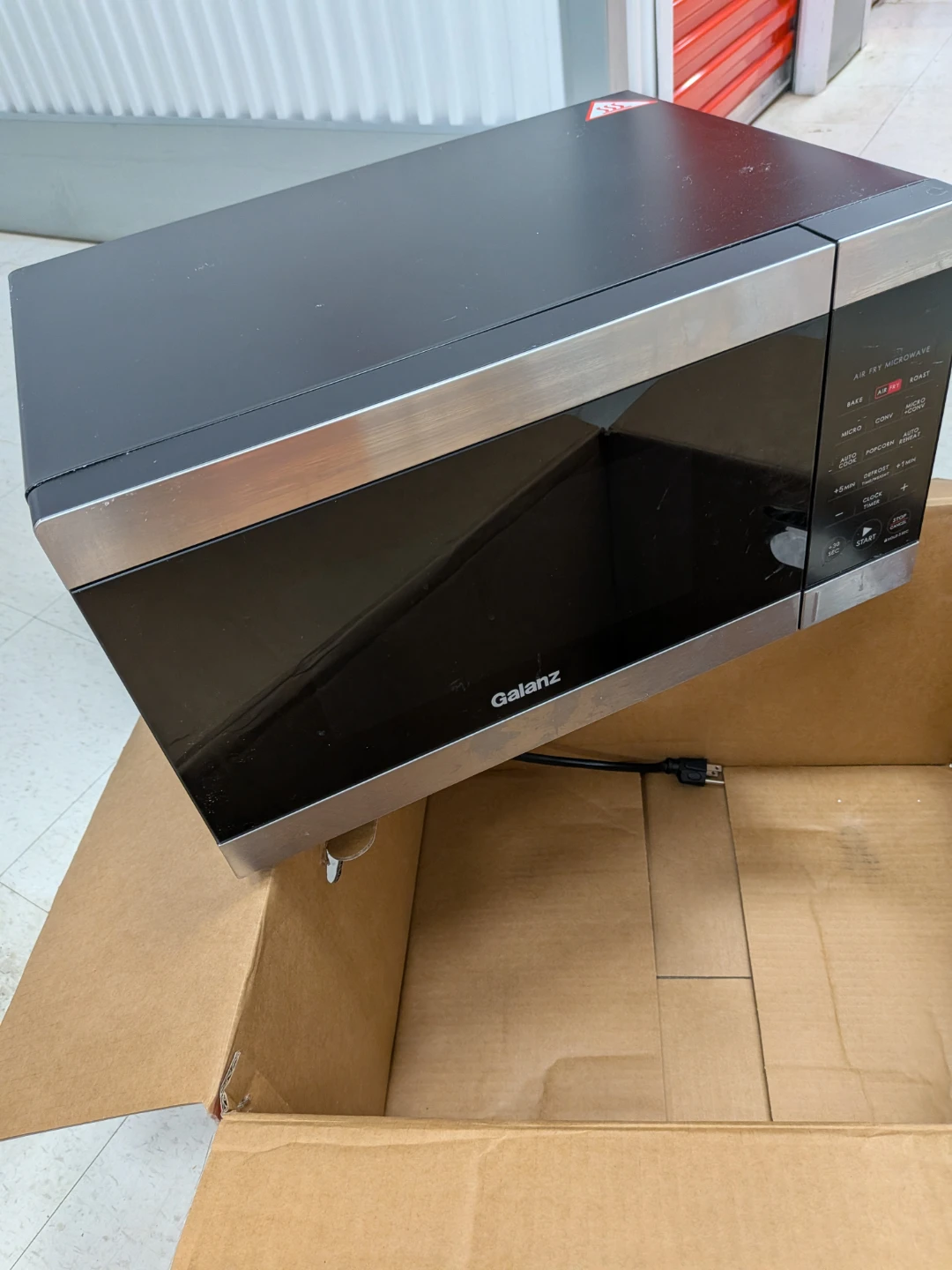 Galanz 3-in-1 Microwave, Air Fryer, Convection Oven