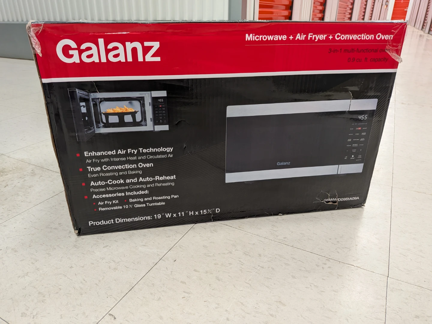 Galanz 3-in-1 Microwave, Air Fryer, Convection Oven - photo 3