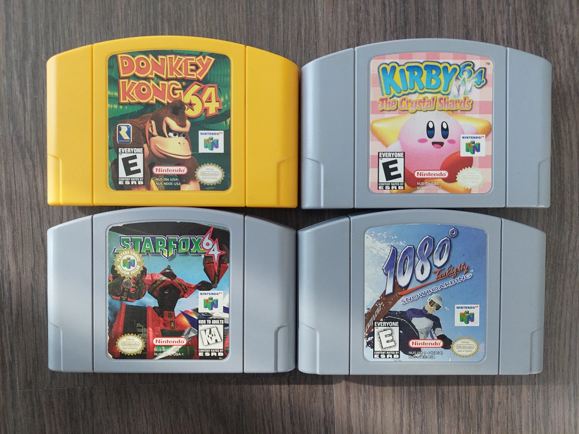 12-Game N64 Bundle - Mario Kart, Smash Bros, Donkey Kong, Kirby - photo 5