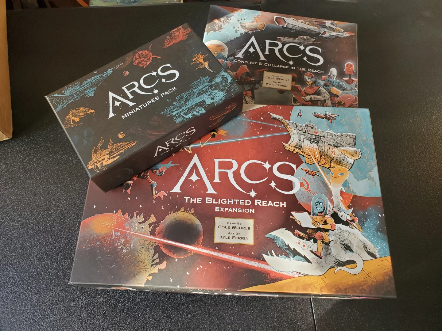 Arcs Basegame + Expansion, Board Game
