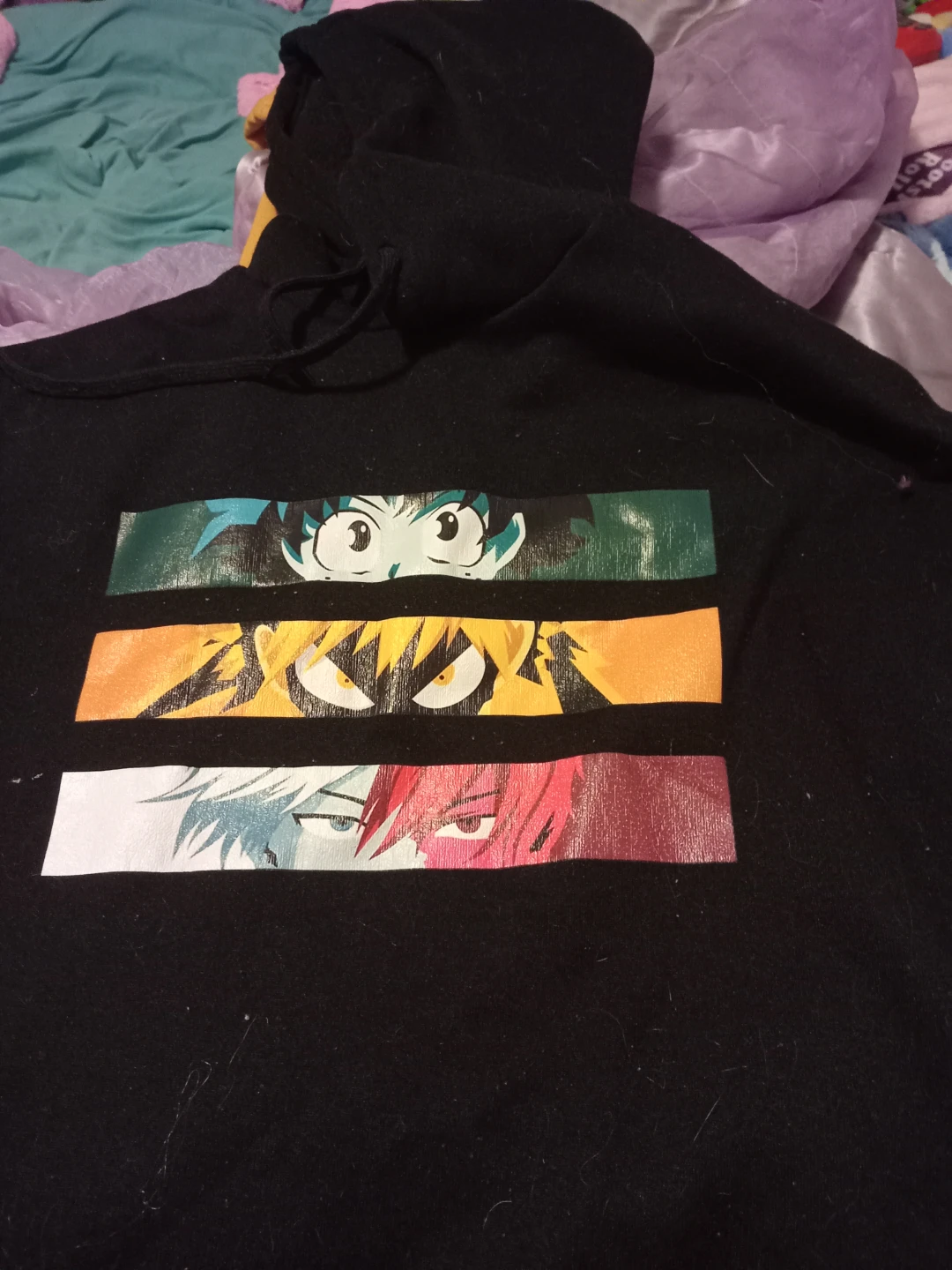 Black Anime Hoodie