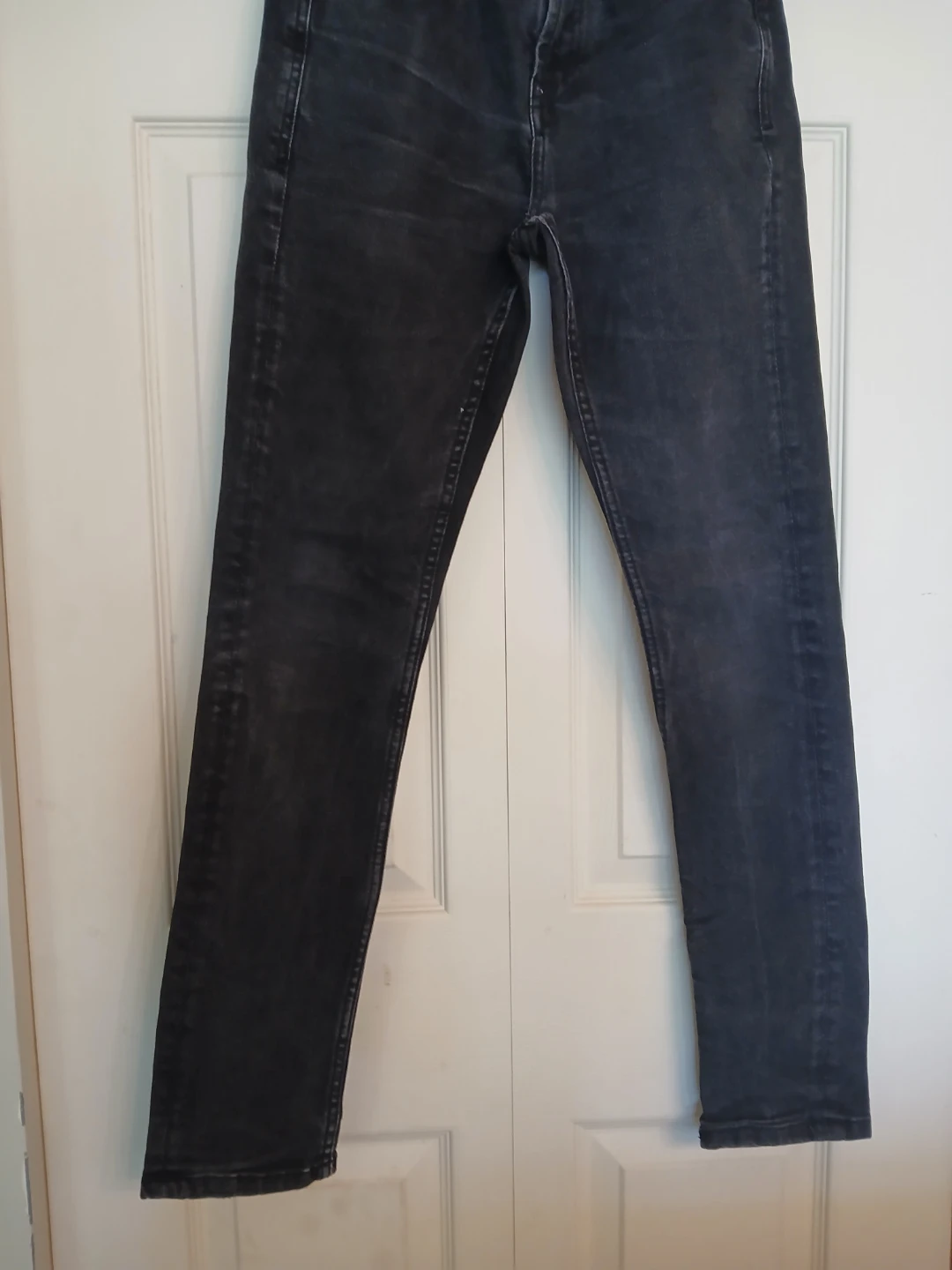 PULL & BEAR black cotton jeans, size 36 - photo 5