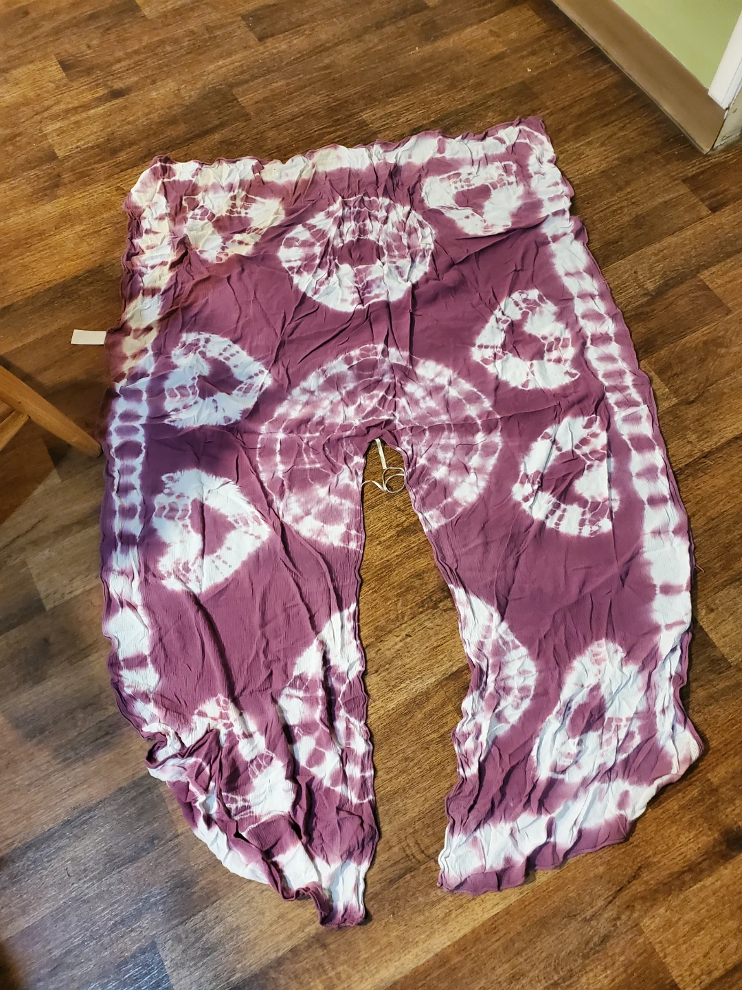 Purple Tie-Dye Wide Wrap Around. - photo 3