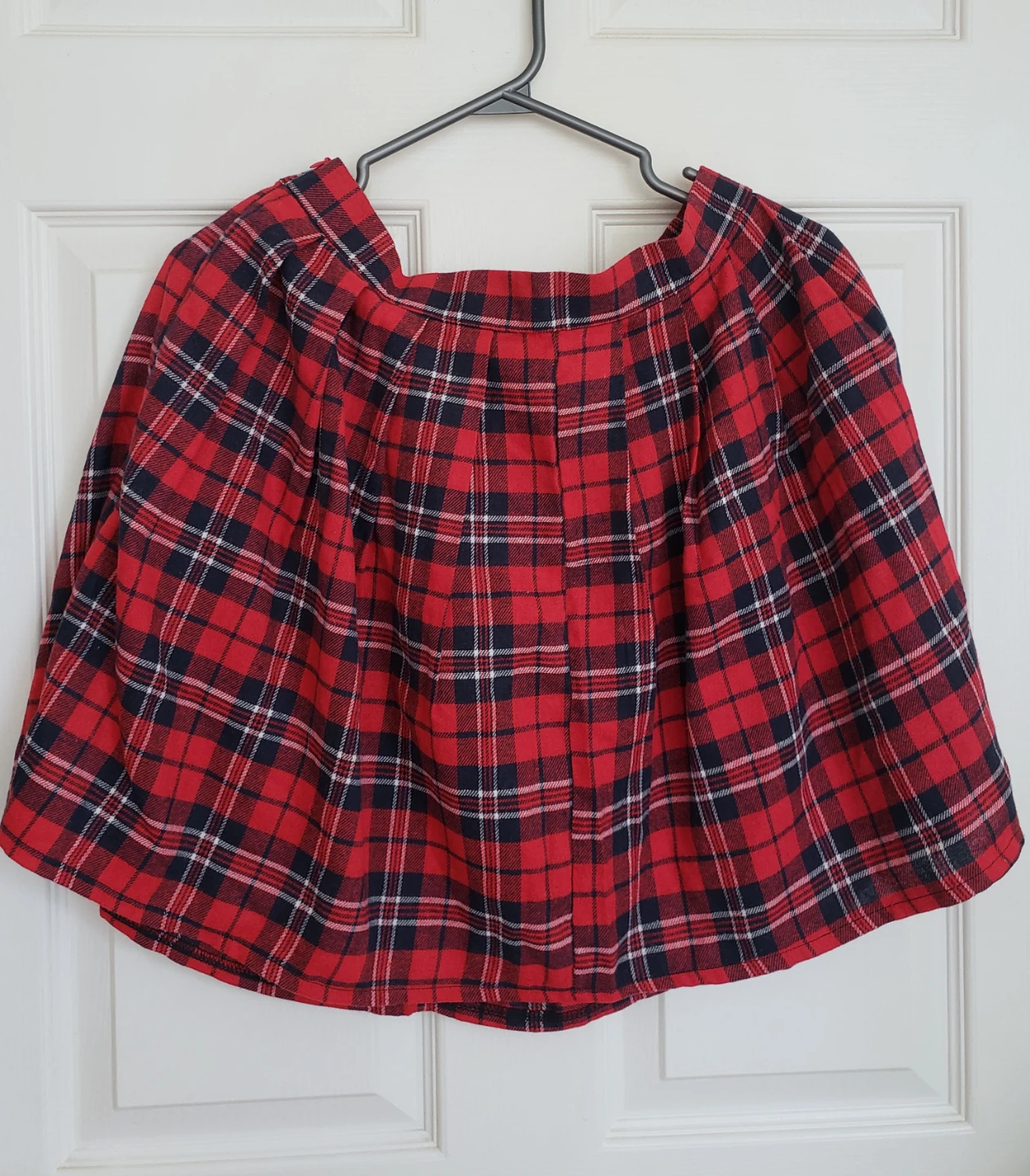 Tartan Pleated Skirts - Green, Yellow, Red