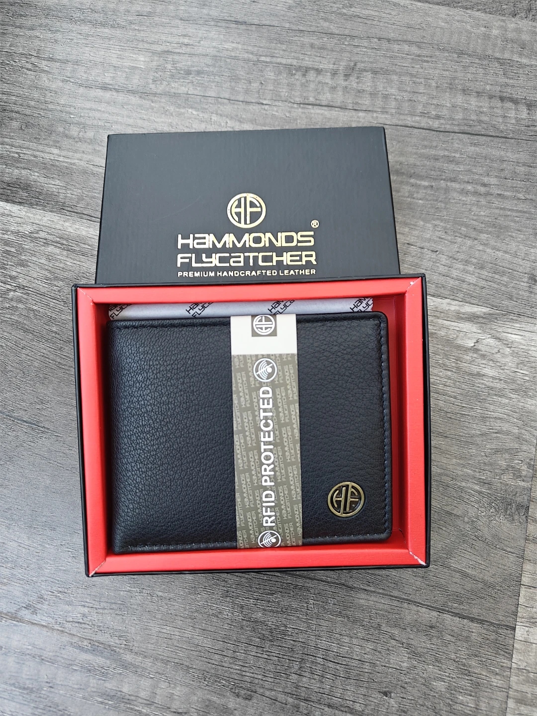 Hammonds Flycatcher Men's Black Genuine Leather Wallet - photo 2