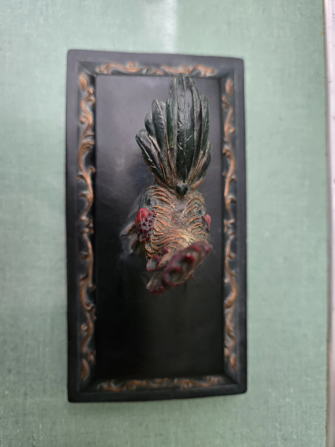 Small Rectangular Rooster Storage Container - photo 2