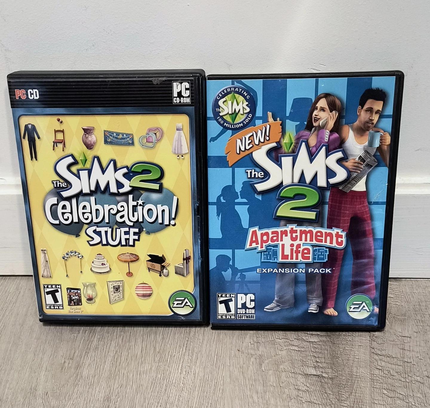 The Sims 2 PC Games (x2)