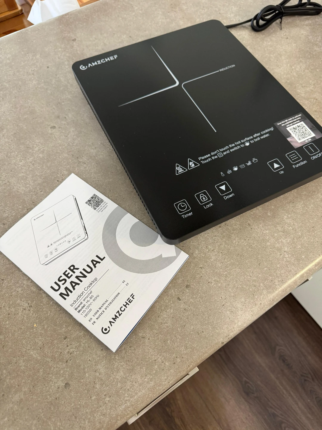 AMZCHEF Induction Cooktop HL-B5 - photo 3