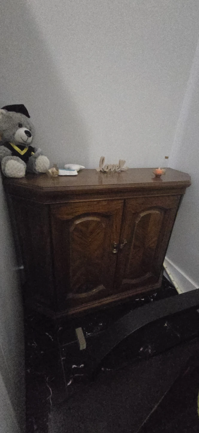 Wooden Accent Cabinet