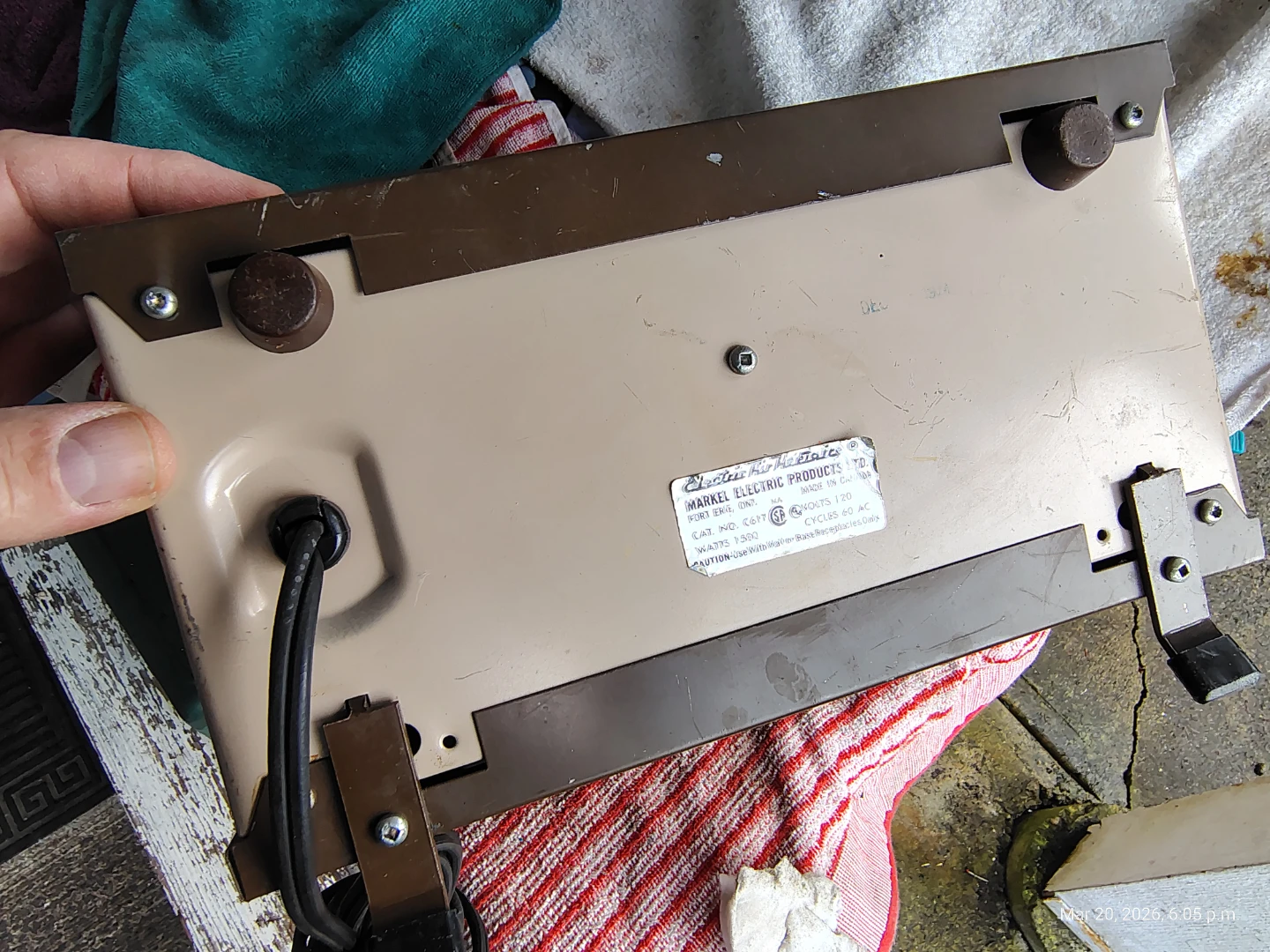 Markel Commercial Compact Space Heater 1500W - photo 2