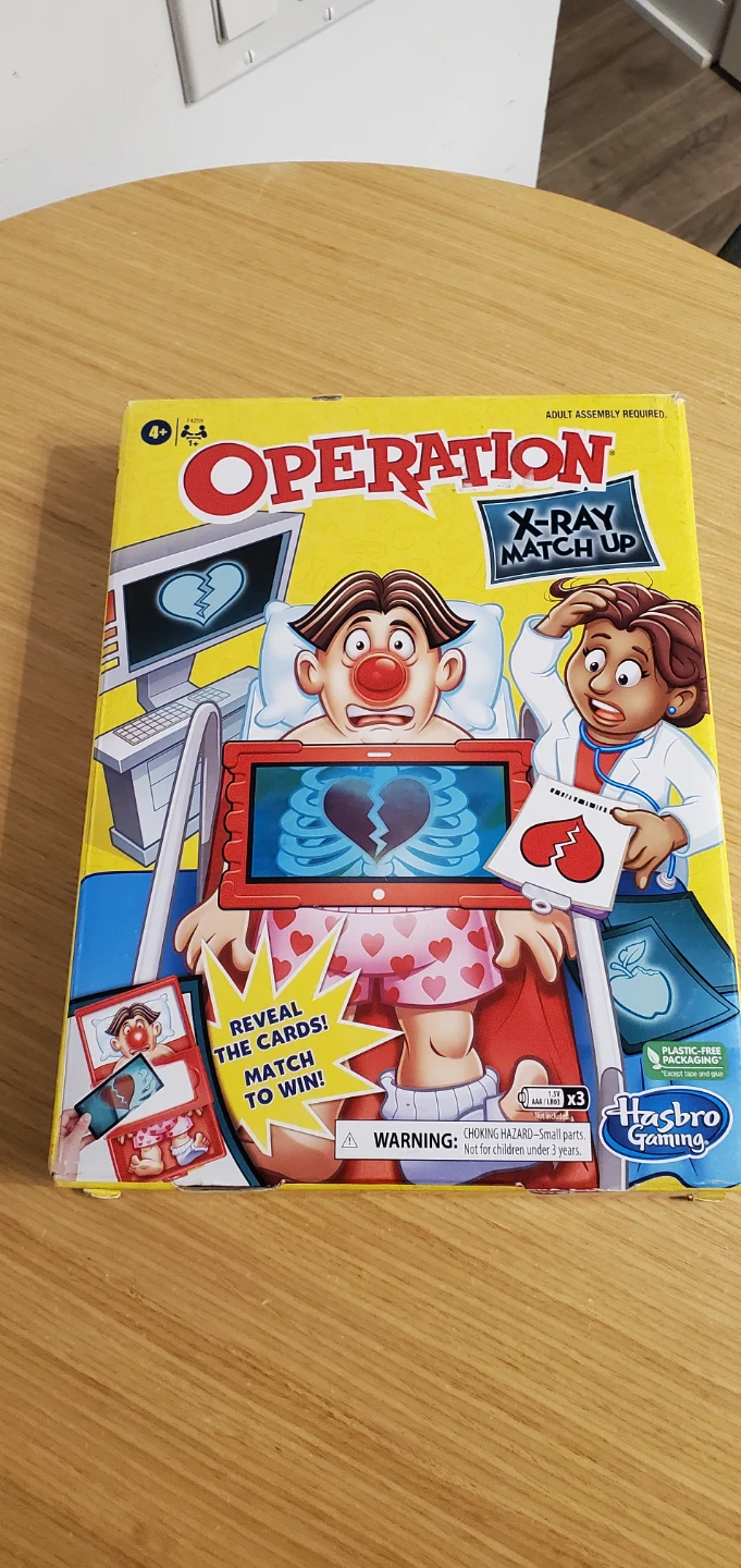 Operation Xray Match - Board Game