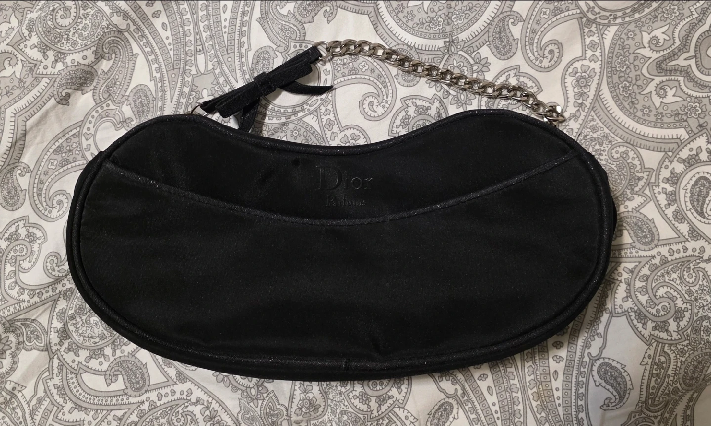 DIOR Chained Handbag in Black