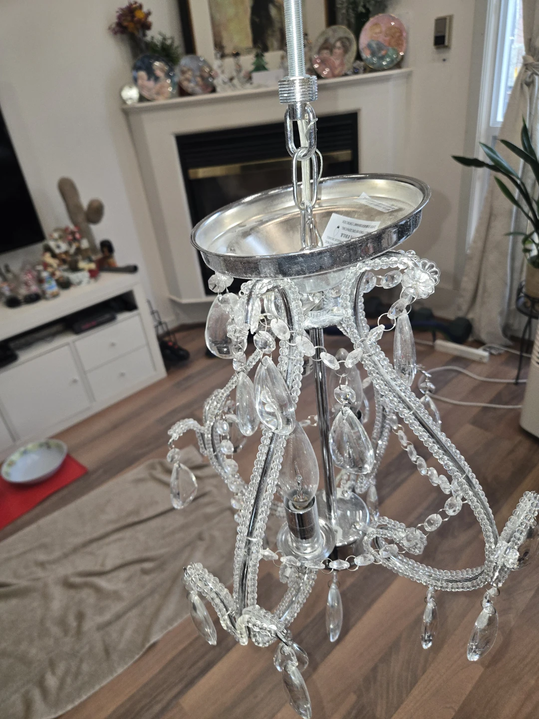 Chandelier with Crystals