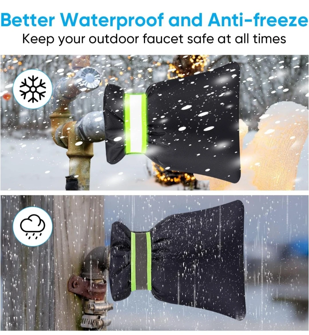2 Pack Outdoor Faucet Covers for Winter - New - photo 3
