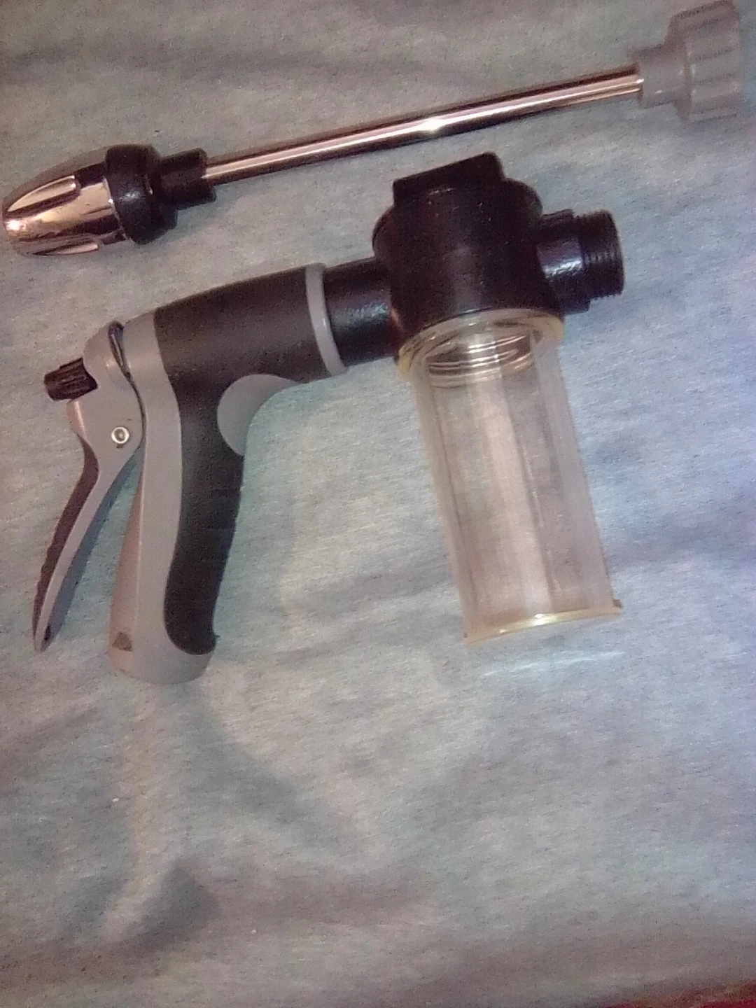 Garden Hose Sprayer with Soap Dispenser