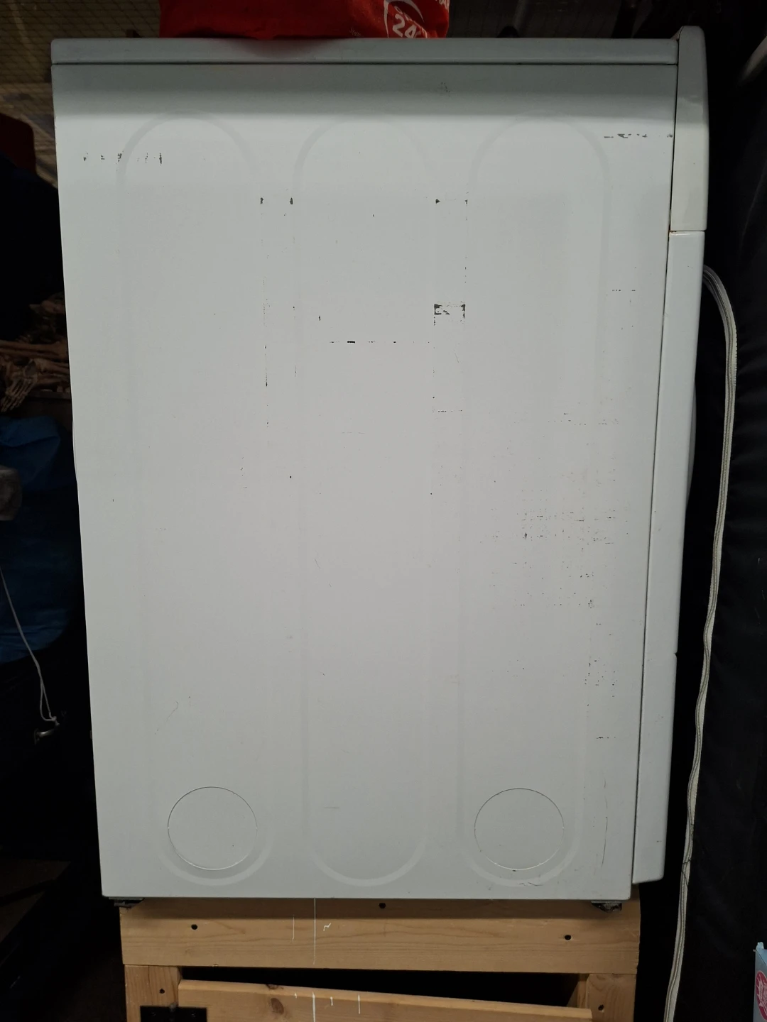 GE White Electric Dryer - photo 4