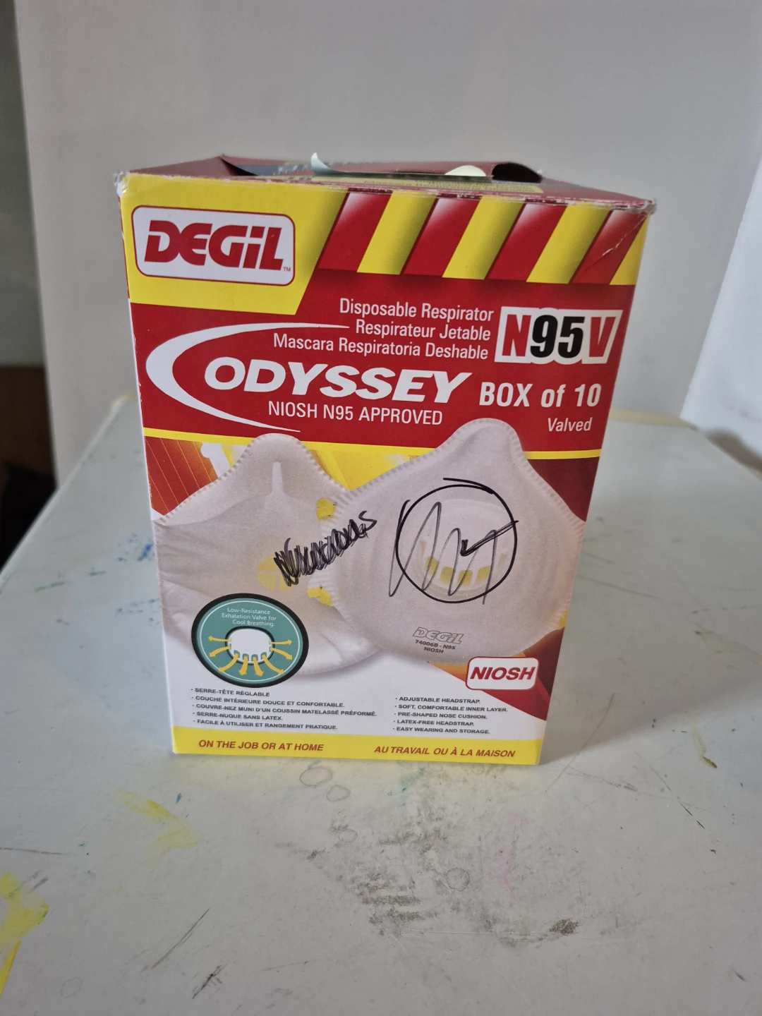 Degil Odyssey N95 Valved Respirators - Box of 10