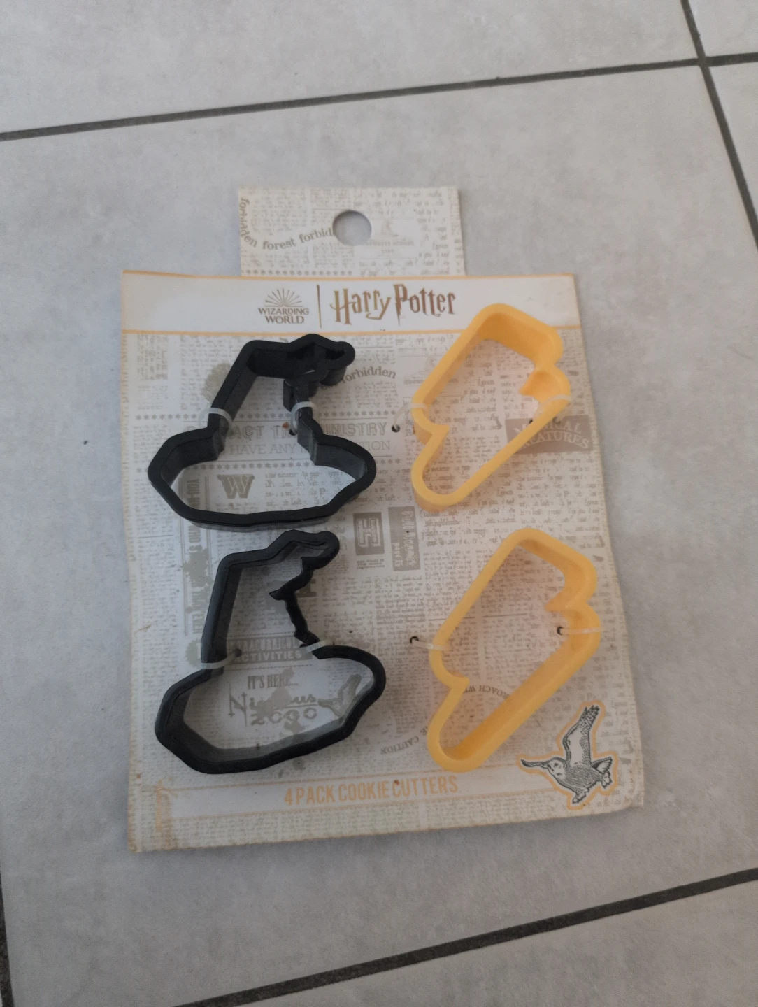 Harry Potter 4 Pack Cookie Cutters