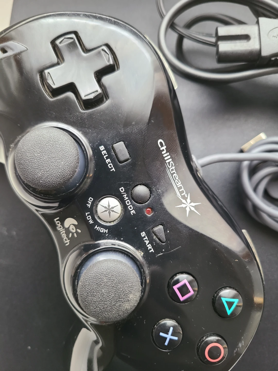 PS3 Slim Console  + ChillStream Controller Tested - photo 2